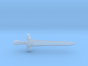 Mountain Sword in Clear Ultra Fine Detail Plastic