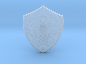 Royal Shield II in Clear Ultra Fine Detail Plastic