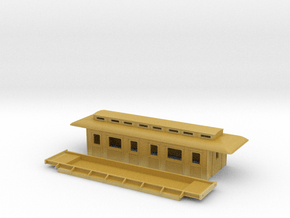 C3b - Swedish passenger wagon in Tan Fine Detail Plastic