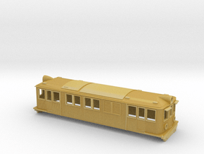 Swedish SJ electric locomotive type D - N-scale in Tan Fine Detail Plastic