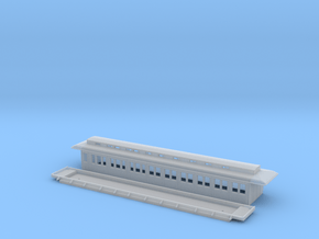 BCo1 modell 93 - Swedish passenger wagon in Clear Ultra Fine Detail Plastic