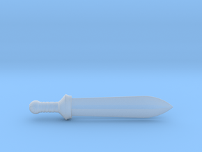 Toon Hero's Sword in Clear Ultra Fine Detail Plastic