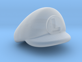 L-Plumber Cap in Clear Ultra Fine Detail Plastic
