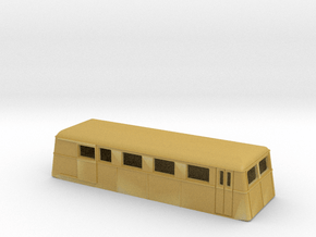 Swedish wagon for railcar UCFo1 / UCFo2s N-scale in Tan Fine Detail Plastic