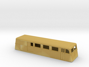 Swedish wagon for railcar UCFo3 H0-scale in Tan Fine Detail Plastic