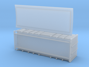 F1 - Swedish luggage wagon in Clear Ultra Fine Detail Plastic