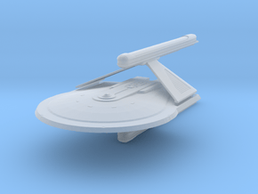 1/2500 Larson V3 - Dual nacelles (solid version) in Clear Ultra Fine Detail Plastic