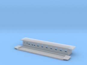 BCo5 - Swedish passenger wagon in Clear Ultra Fine Detail Plastic