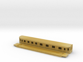 BCo9 - Swedish passenger wagon in Tan Fine Detail Plastic