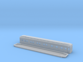 ABCo2 - Swedish passenger wagon in Clear Ultra Fine Detail Plastic