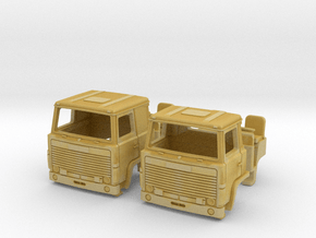 2 Replacement Cabs For Scania 140 TT scale in Tan Fine Detail Plastic