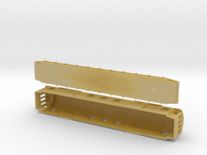 Fo2 - Swedish passenger wagon in Tan Fine Detail Plastic