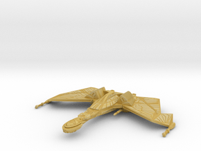 QuD Frigate - Enlarged 4' wingspan in Tan Fine Detail Plastic