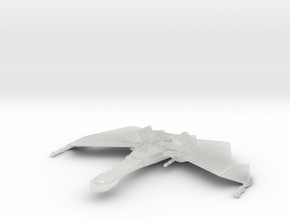 QuD Frigate - Enlarged 4' wingspan in Clear Ultra Fine Detail Plastic