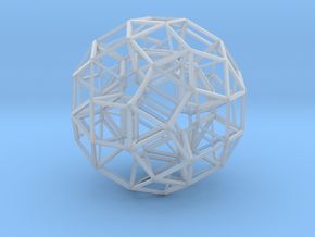 Dodecahedron .06 5cm in Clear Ultra Fine Detail Plastic