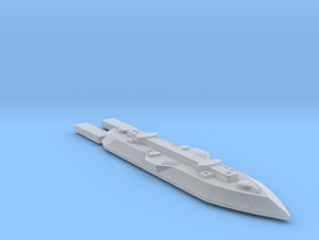 3788 Scale Frax War Destroyer (DW) MGL in Clear Ultra Fine Detail Plastic