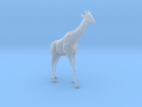 Giraffe 1:87 Standing Male in Clear Ultra Fine Detail Plastic