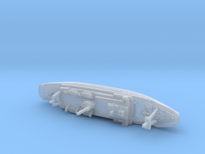 RRS Discovery (1962) (1:1200) in Clear Ultra Fine Detail Plastic