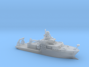  RRS James Cook (1:1200) in Clear Ultra Fine Detail Plastic