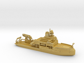 RRS Sir David Attenborough (1:1200) in Tan Fine Detail Plastic