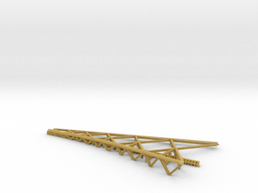 Forth Rail Bridge - Cantilever Section B (1:1250) in Tan Fine Detail Plastic