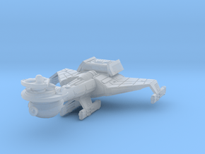 3788 Scale Klingon B10K Battleship WEM in Clear Ultra Fine Detail Plastic