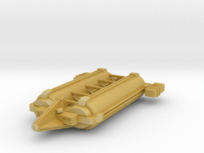 Omni Scale Tholian Large Freighter SRZ in Tan Fine Detail Plastic