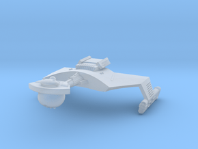 3125 Scale Klingon SD7B Unrefitted Strike Cruiser in Clear Ultra Fine Detail Plastic