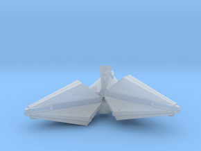3125 Scale Tholian Destroyer Pinwheel SRZ in Clear Ultra Fine Detail Plastic