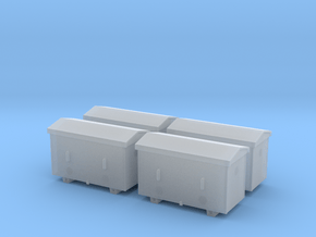 TJ-H04651x4 - Caisses à piles acier galvanisé gran in Clear Ultra Fine Detail Plastic