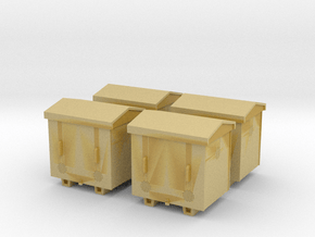 TJ-H04652x4 - Caisses à piles acier galvanisé peti in Tan Fine Detail Plastic
