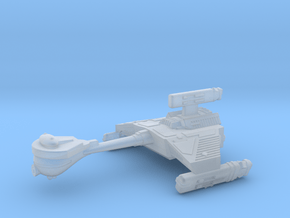 3788 Scale Klingon HF5 K-Refit Heavy War Destroyer in Clear Ultra Fine Detail Plastic