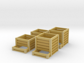 TJ-H01127x4 - Composteurs en bois in Tan Fine Detail Plastic