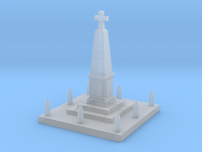TJ-H01136 - Monument aux morts in Clear Ultra Fine Detail Plastic