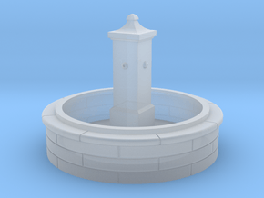 TJ-H01137 - Fontaine ronde in Clear Ultra Fine Detail Plastic