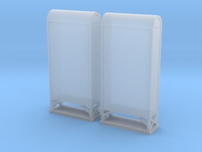 TJ-H04663x2 - Armoires a relais grand modele in Clear Ultra Fine Detail Plastic