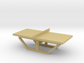 TJ-H01144 - Table de Ping-Pong en beton in Tan Fine Detail Plastic