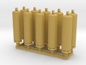 TJ-H02002x10 - Bouteilles de gaz 30kg in Tan Fine Detail Plastic