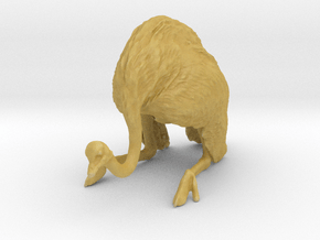 Ostrich 1:35 Guarding the Nest in Tan Fine Detail Plastic