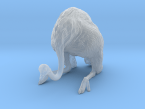 Ostrich 1:35 Guarding the Nest in Clear Ultra Fine Detail Plastic