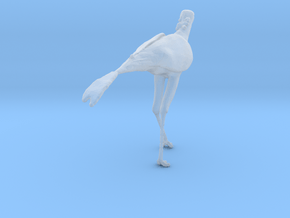 Secretarybird 1:35 Walking in Clear Ultra Fine Detail Plastic