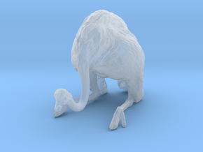 Ostrich 1:76 Guarding the Nest in Clear Ultra Fine Detail Plastic