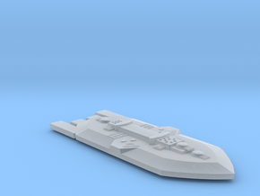 3788 Scale Frax Battleship (BB) MGL in Clear Ultra Fine Detail Plastic