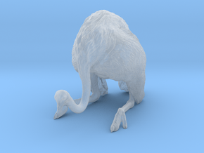 Ostrich 1:48 Guarding the Nest in Clear Ultra Fine Detail Plastic