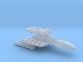3788 Scale Romulan FireHawk-K Heavy Cruiser MGL in Clear Ultra Fine Detail Plastic