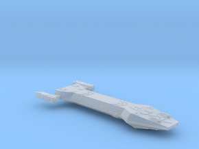 3788 Scale Hydran Traveler Light Cruiser CVN in Clear Ultra Fine Detail Plastic