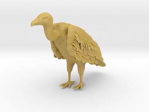 White-Backed Vulture 1:6 Standing 3 in Tan Fine Detail Plastic