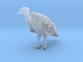 White-Backed Vulture 1:6 Standing 3 in Clear Ultra Fine Detail Plastic