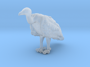 White-Backed Vulture 1:45 Standing 3 in Clear Ultra Fine Detail Plastic