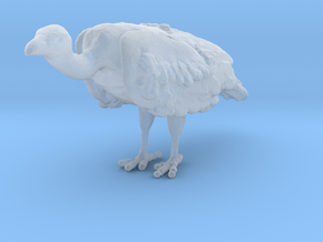 White-Backed Vulture 1:24 Standing 1 in Clear Ultra Fine Detail Plastic